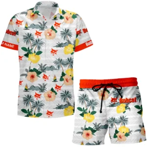 Bobcat Hawaiian Shirt x Beach Shorts Full Set Limited 2025 All Over Print, Custom Name HIHI150425Y7HWY8SHBOC