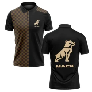 Mack Trucks Polo Shirt All Over Print Gift For Trucks Fans, Custom Name TN070425Y3PLCT3CKT
