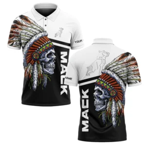 Mack Trucks Polo Shirt All Over Print Gift For Trucks Fans, Custom Name TN070425Y3PLCT5CKT
