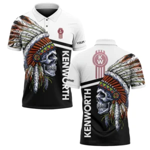 Kenworth Polo Shirt All Over Print Gift For Trucks Fans, Custom Name TN070425Y3PLCT5KEN