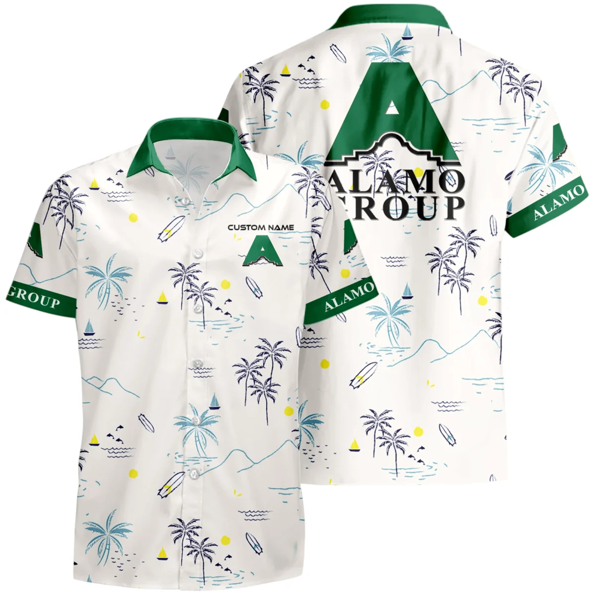 Alamo Group Hawaiian Shirt x T-Shirt Full Set Limited 2025 All Over Print, Custom Name HIDI170425Y7HWLS9ALG