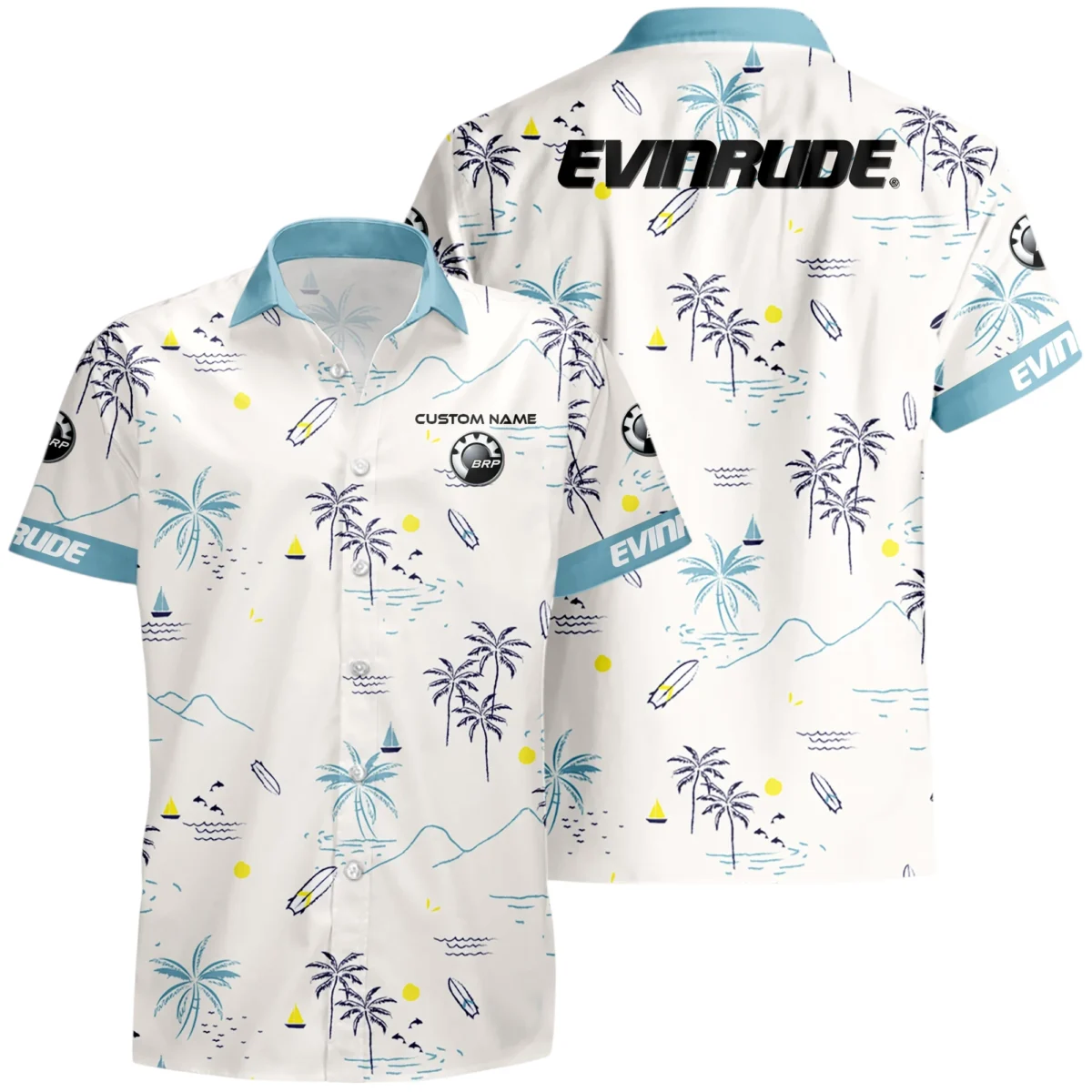 Evinrude Outboard Motors Hawaiian Shirt x T-Shirt Full Set Limited 2025 All Over Print, Custom Name HIDI060525Y7HWLS9EOM