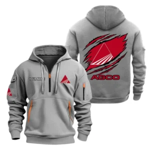 AGCO Half Zip Hoodie Sport Hooded Multi-Pocket Custom Name TN280525Y25QZ2HCT1AGC