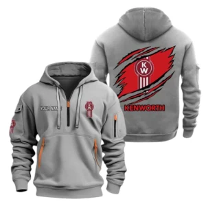 Kenworth Half Zip Hoodie Sport Hooded Multi-Pocket Custom Name TN280525Y25QZ2HCT1KEN