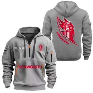 Kenworth Half Zip Hoodie Sport Hooded Multi-Pocket Custom Name TN280525Y25QZ2HCT2KEN