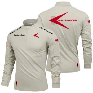 Kiekhaefer Limited 2025 Long Sleeve Shirt, Stand Collar Quarter Zip-up Custom Name HIDI030525Y49LMT05MEM