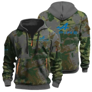 Alpine Half Zip Hoodie All Over Prints Sports Hoodie Style Custom Name